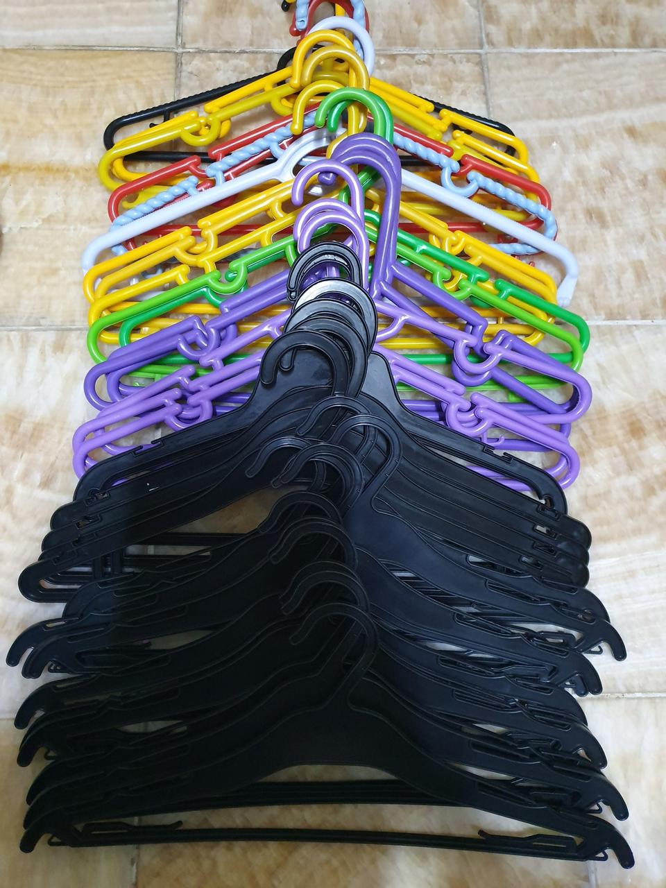 플라스틱 옷걸이 40개