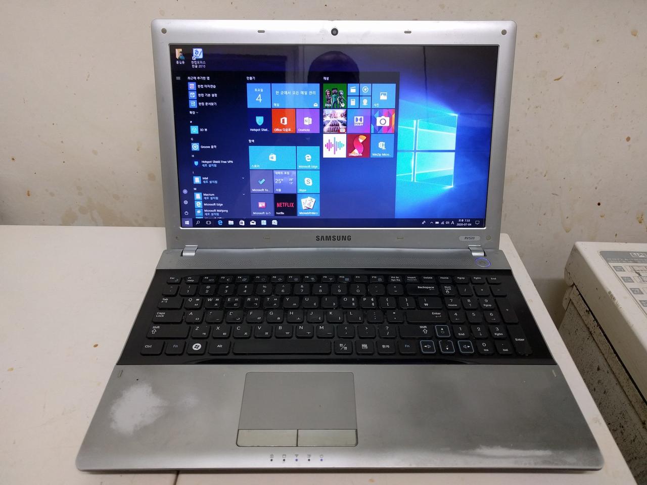 삼성RV520 S65S i5 2450M RAM 4GB SSD 120GB