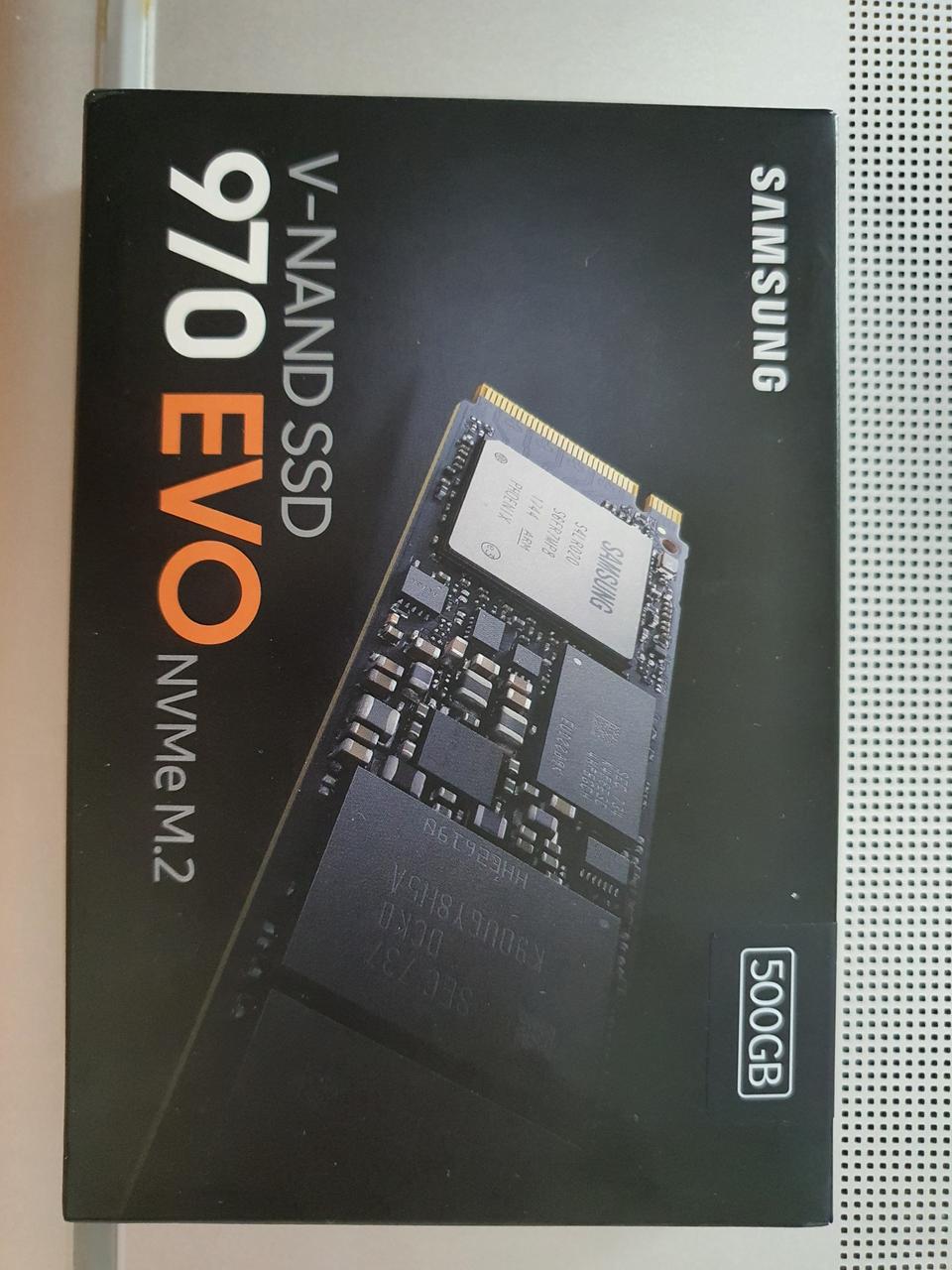 삼성 SSD M.2 NVME 970 EVO 500GB 미개봉 새상품