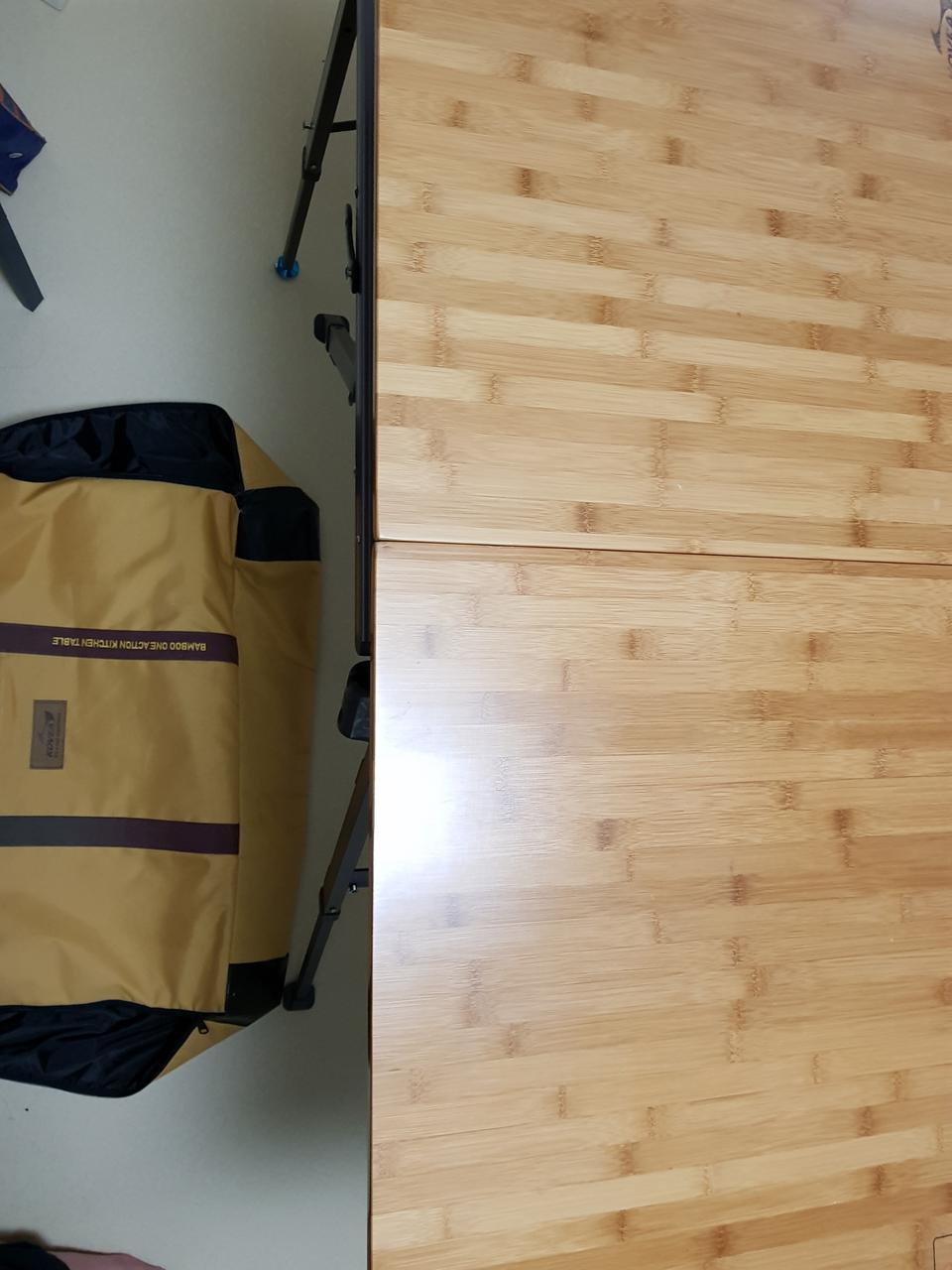 코베아 밤부 원액션 키친 테이블(전용가방포함)