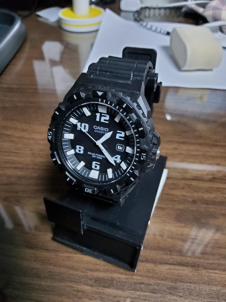 CASIO 솔라 MRW s300h 판매합니다 (태양광/회전베젤)