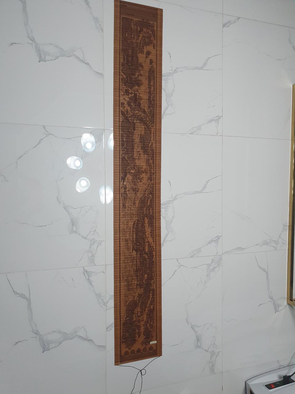 중국 대나무 족자