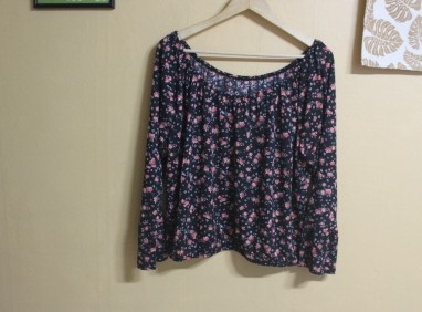 (새상품)플로랄프린트 코튼 블라우스 빅사이즈 634