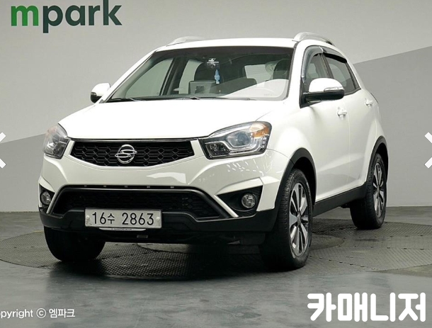 쌍용 뉴 코란도 C 5인승 2.0 4WD CVT 최고급