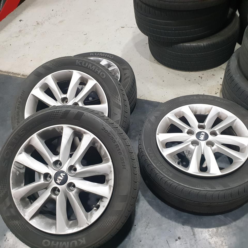 16인치 K3순정휠타이어