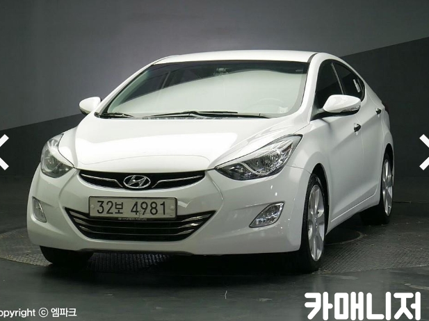현대 아반떼 MD M16 GDi 탑