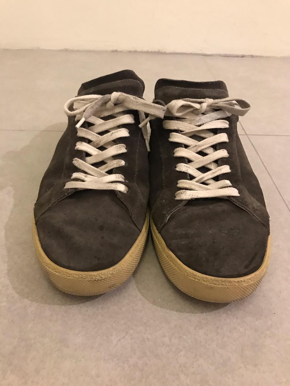 생로랑 스웨이드 스니커즈 팝니다