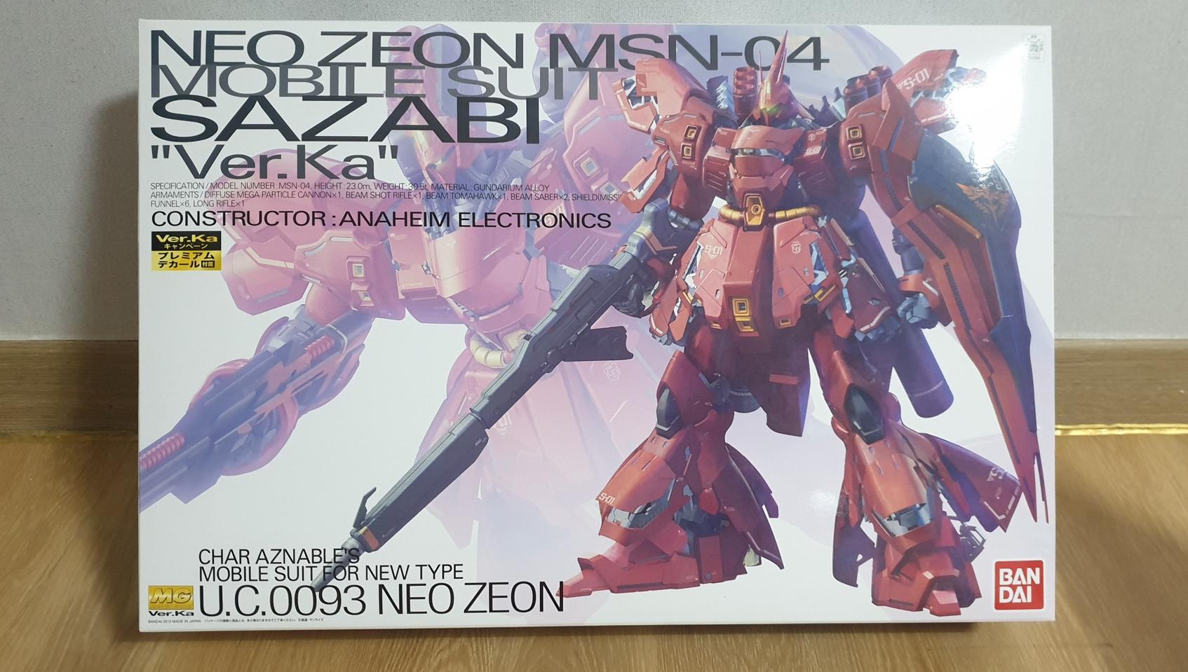 MG 사자비 버카, MG 고기동형 사이코자쿠  썬더볼트버전