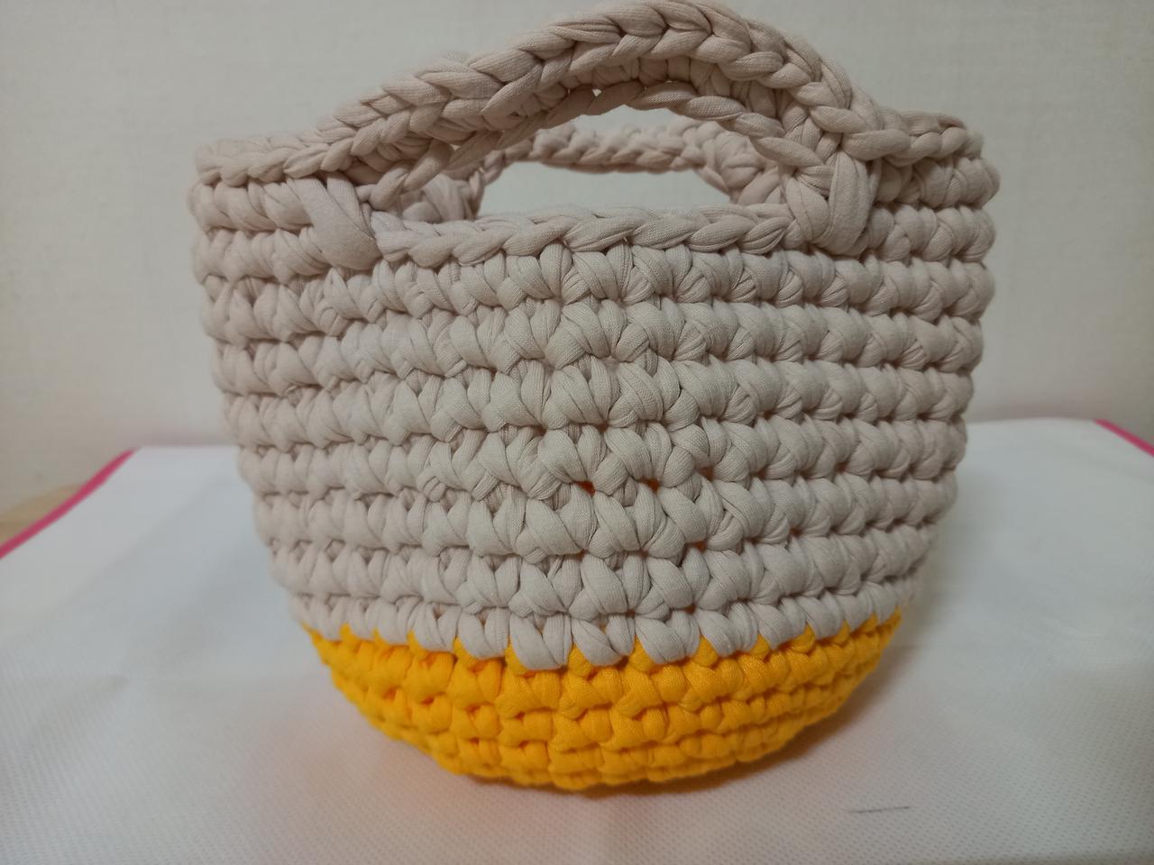 패브릭얀 심플토트백 뜨개가방 (쿨거시 무료배송)