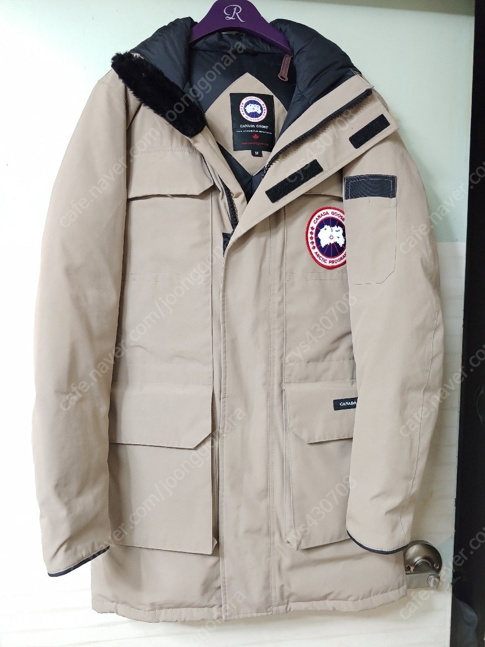 캐나다구스 백화점판 시타델 탄