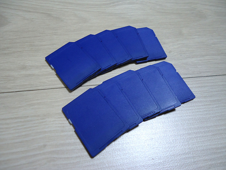 저용량 벌크 SD 카드 4GB 여러개