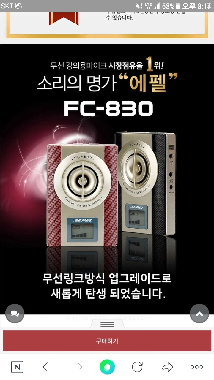 에펠폰 무선 마이크