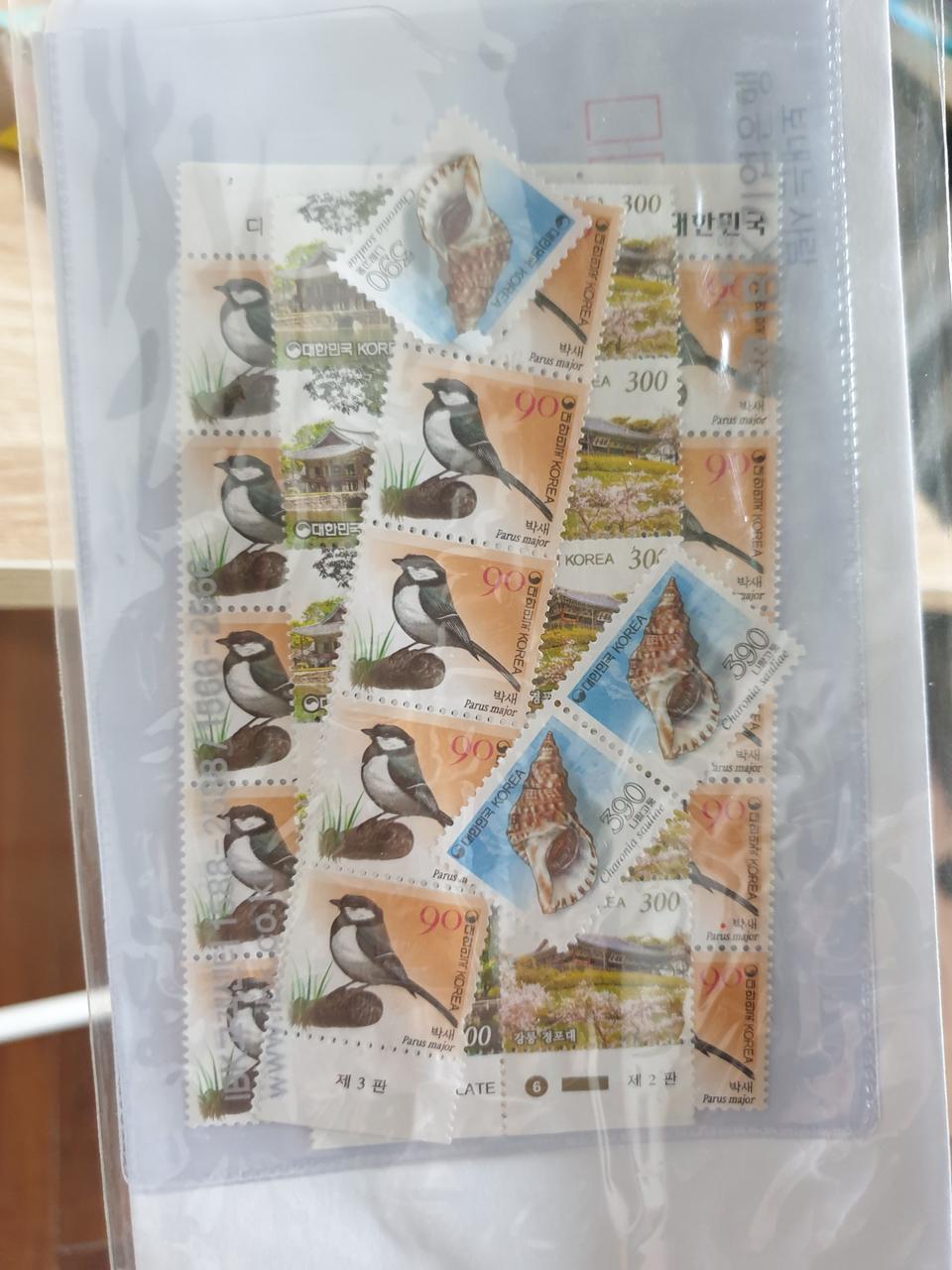 우표팔아요(90원,300원,390원) 군대가거나 군인남친 있으신분 사세요