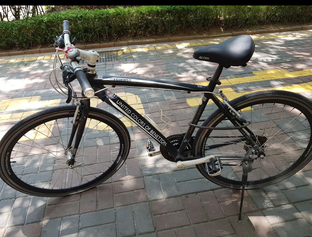 알톤사 베네통 알루미늄 하아브리드 자전거피버 5.0