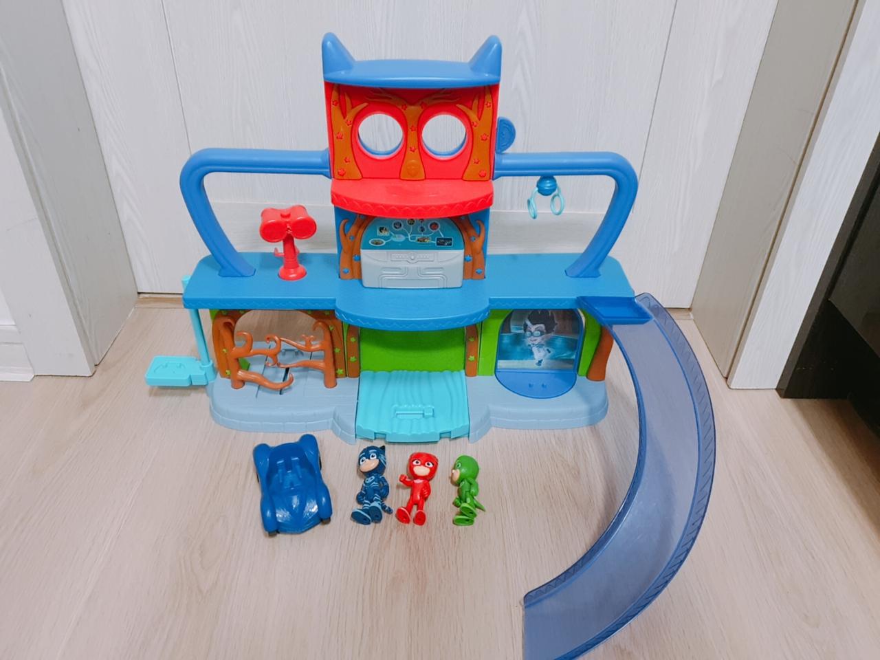 파자마삼총사 캣보이 헤드퀘터 작전본부 플레이세트 및 피규어(택포)