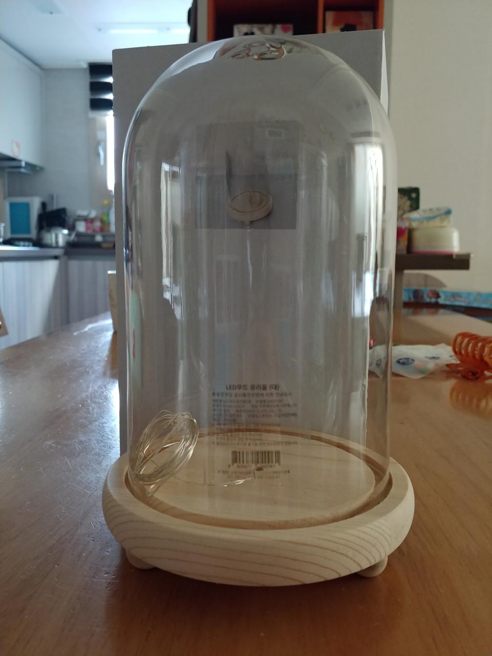 LED무드 유리돔 대형