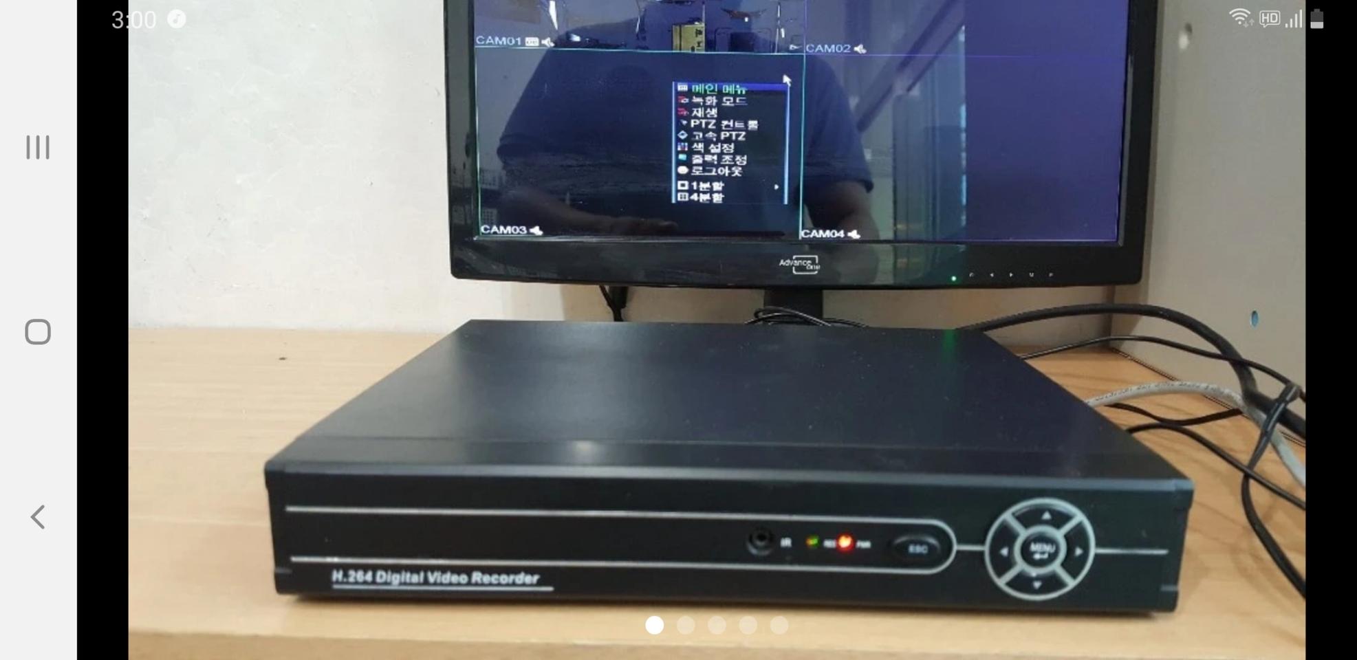 cctv dvr 녹화기 판매합니다.