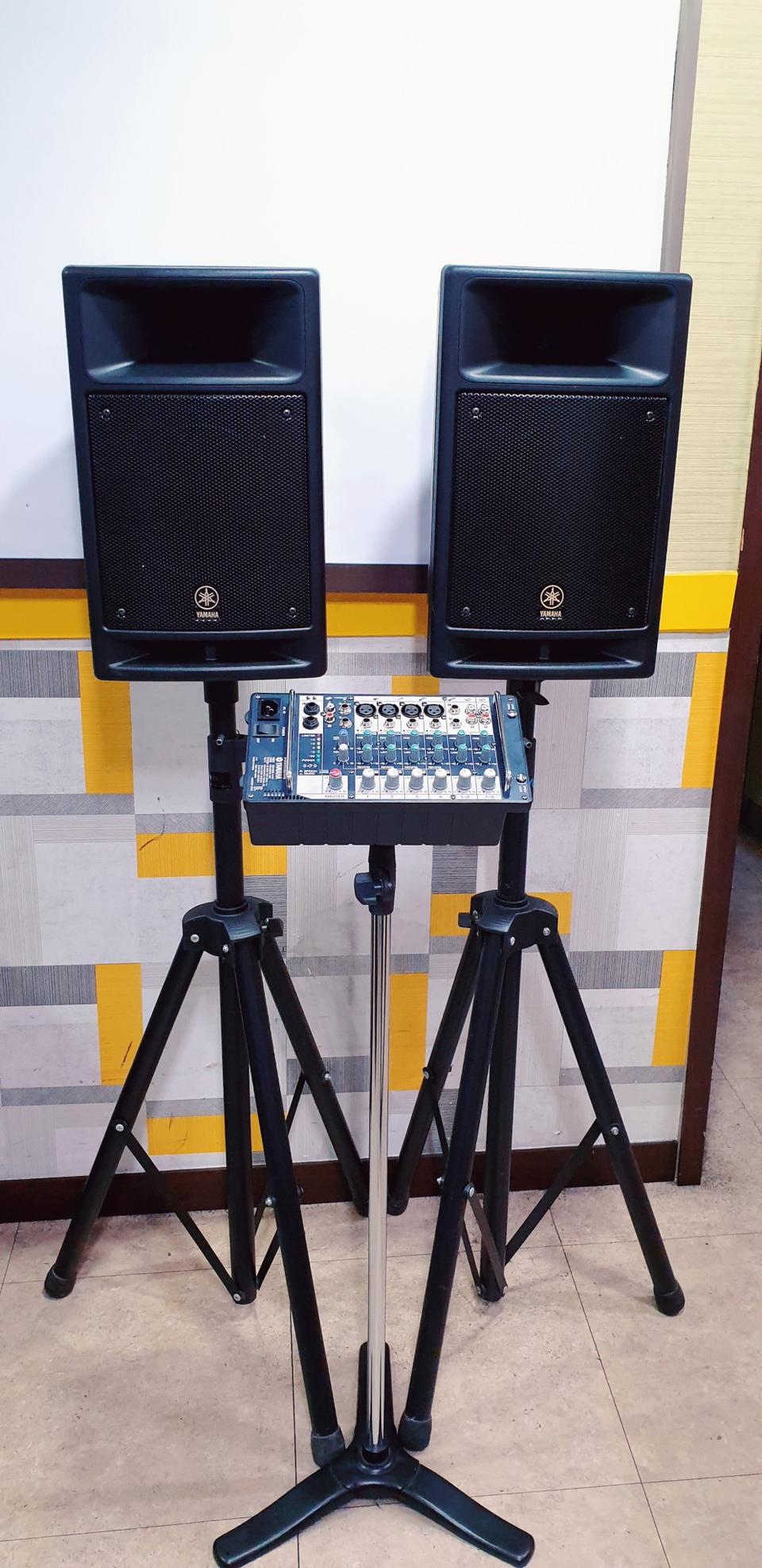 야마하 STAGEPAS 300 포터블앰프 포터블스피커 액티브