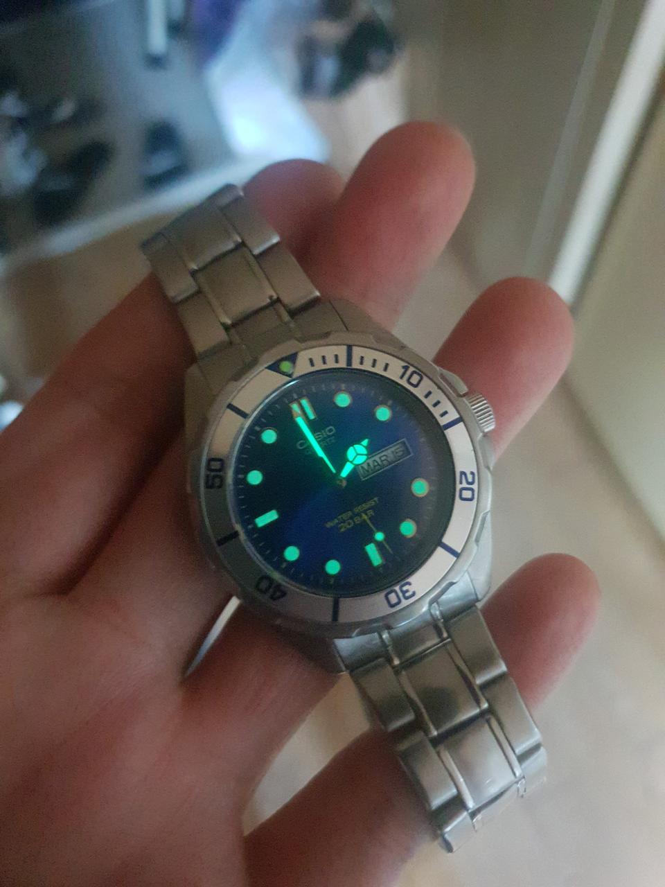 카시오다이버 청판