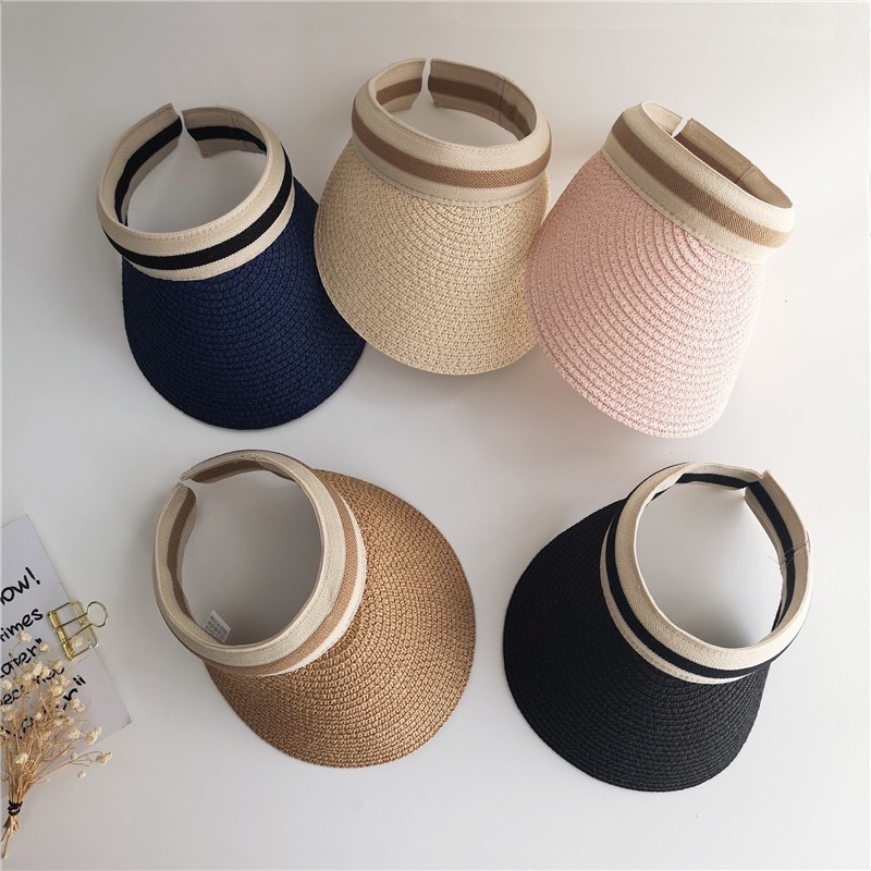 새상품)밀짚모자아동 4컬러