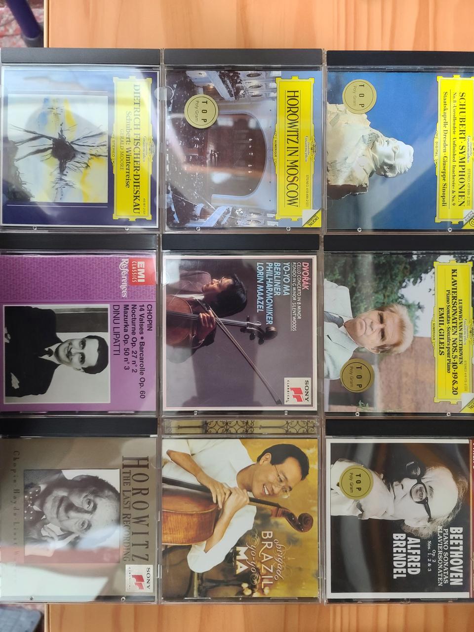 클래식음반 CLASSIC CD 33장 피아노 첼로 성악 심포니등