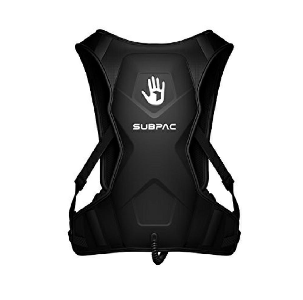 VR 4D 가상현실 게임 장비, 소리 진동조끼, subpac m2