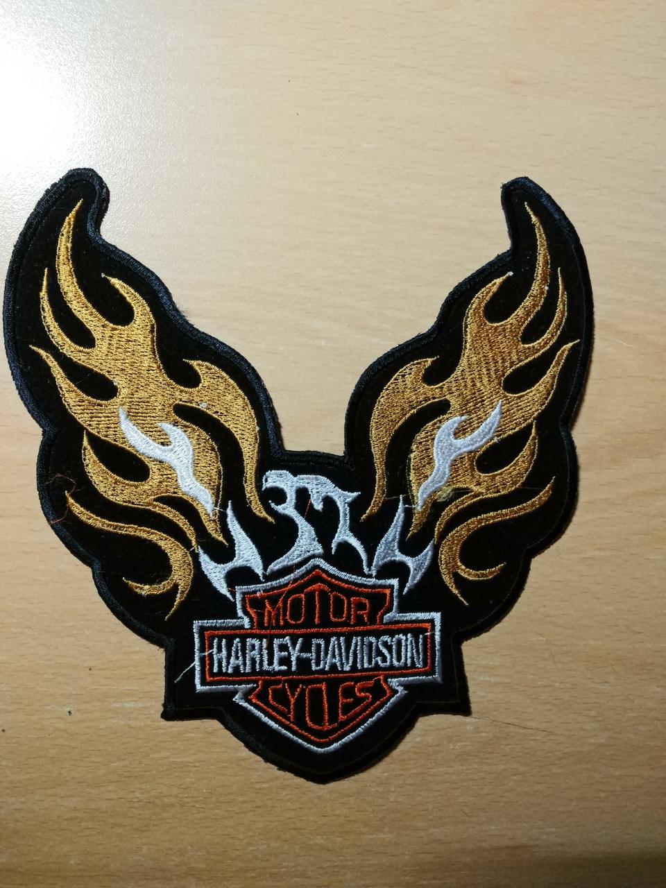 할리데이비슨 페치 기장 와펜 라이더패치