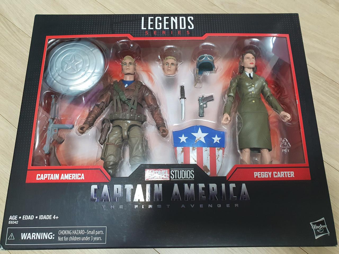 택포)마블레전드 80주년 캡틴카터 피규어 E6342 새상품팝니다