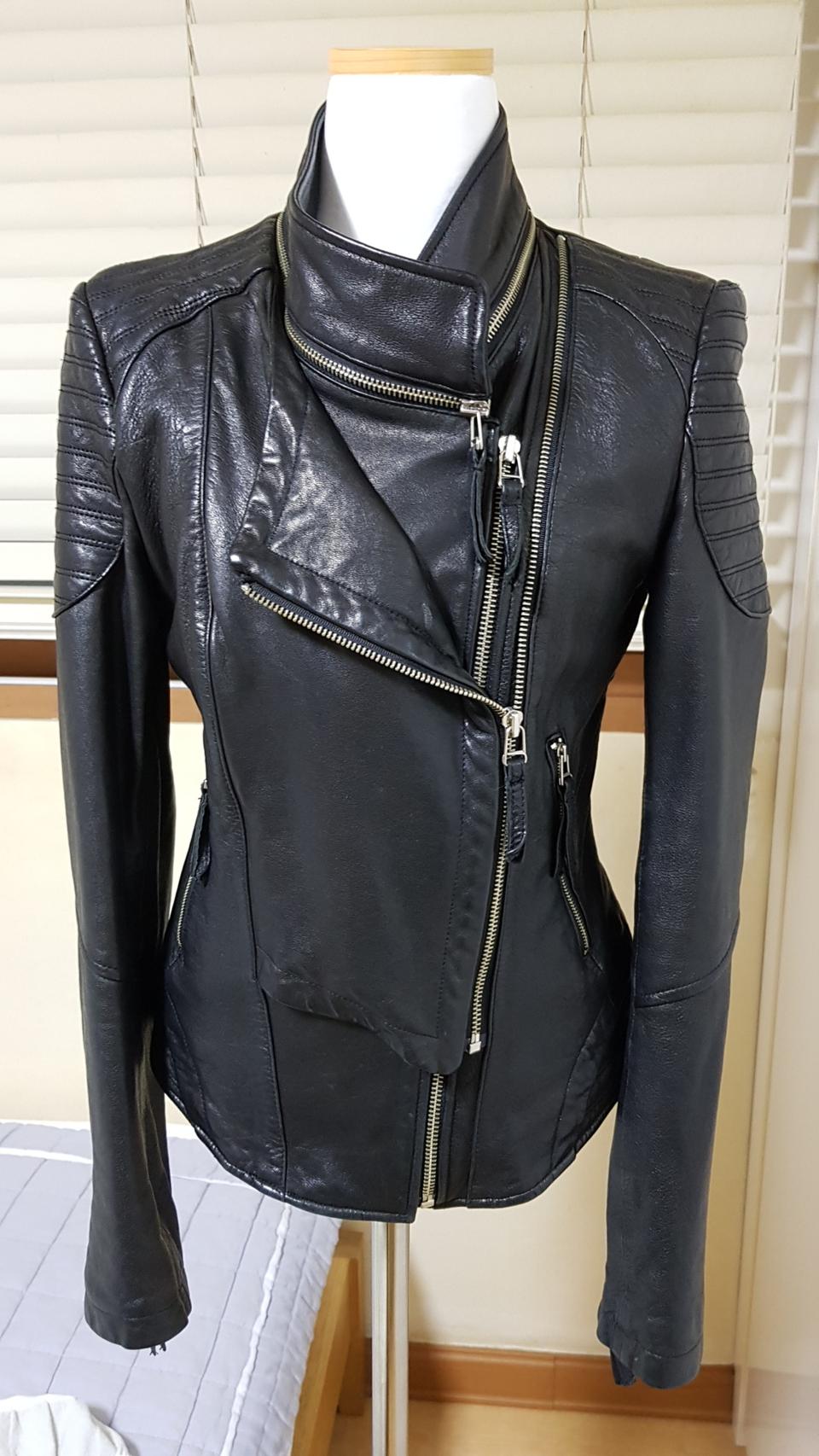 빈티지양가죽자켓