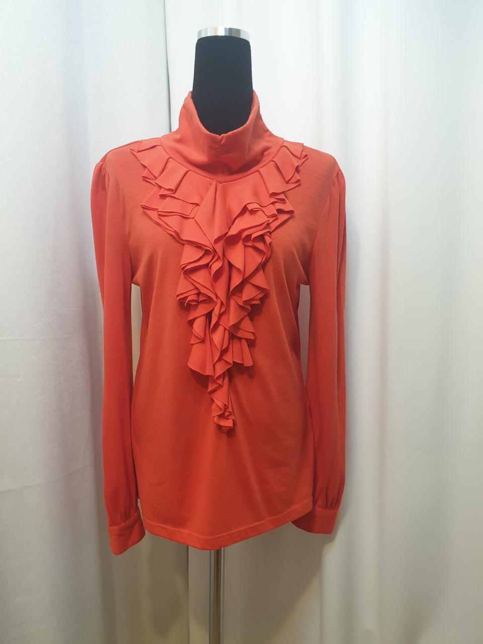 [55]ADSUM 셔링장식 하이넥 티셔츠