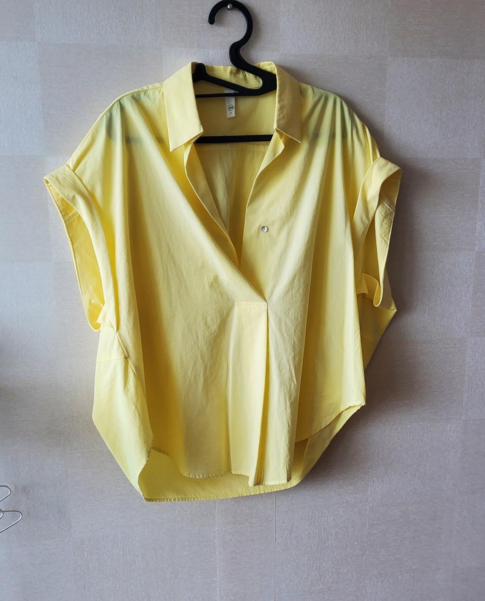 강추(고퀄)언발핀턱아방셔츠♡