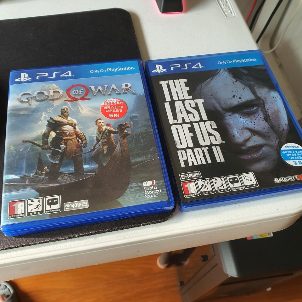 라오어2  갓옵워4  2개합쳐 6만원