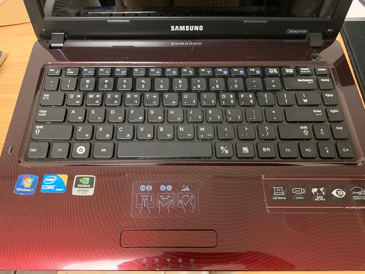 삼성 노트북 r480