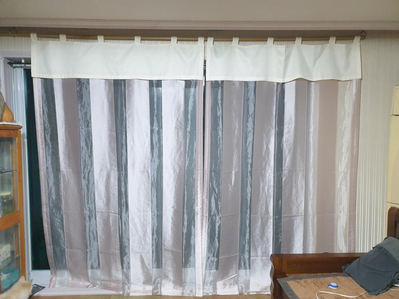 봉 커튼 한세트 303-230