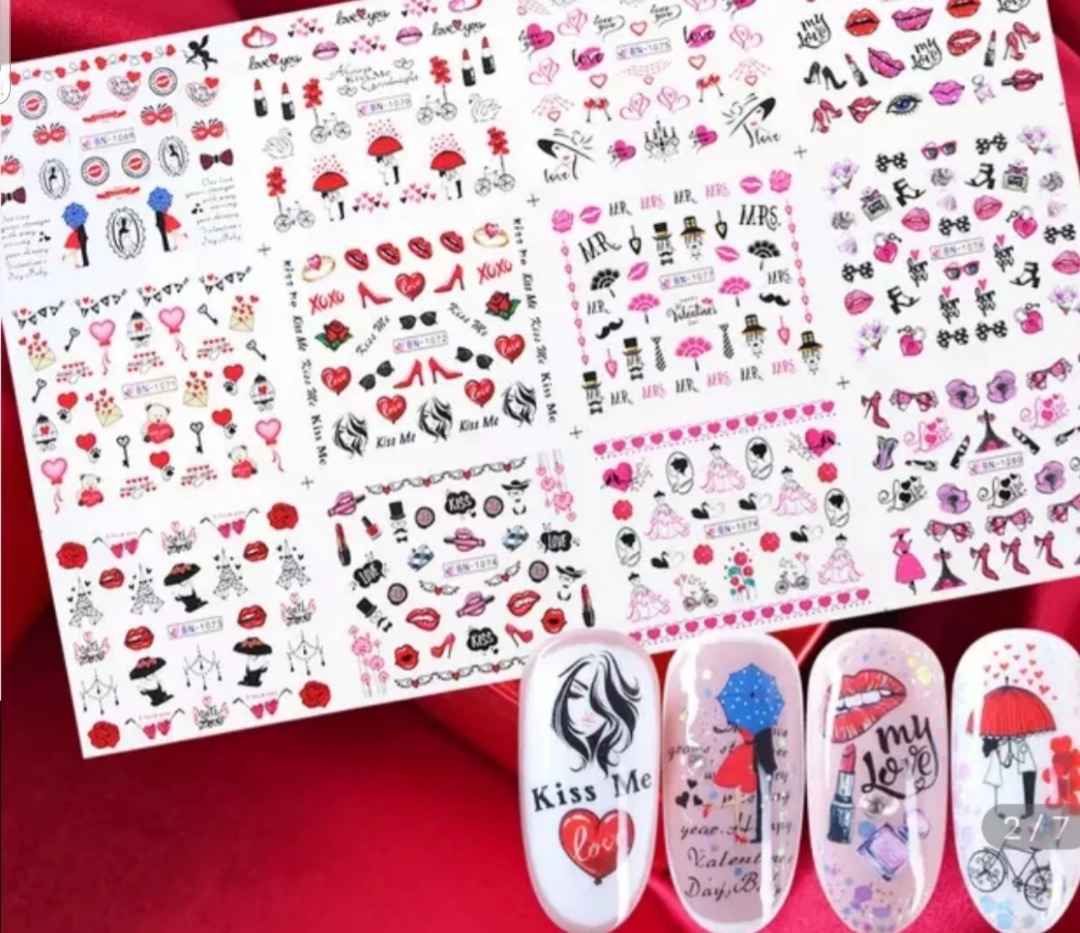 네일 워터데칼 스티커 팔아요♡