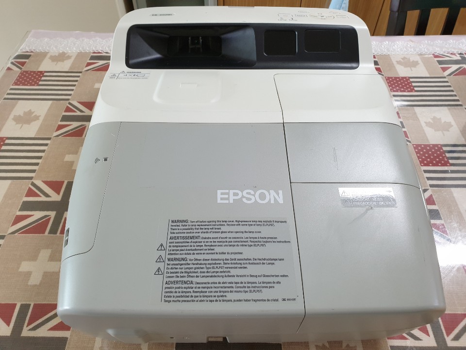 엡손 3LCD 빔 프로젝터 극단초점 EB-450WI ... | 세컨웨어(헬로마켓)