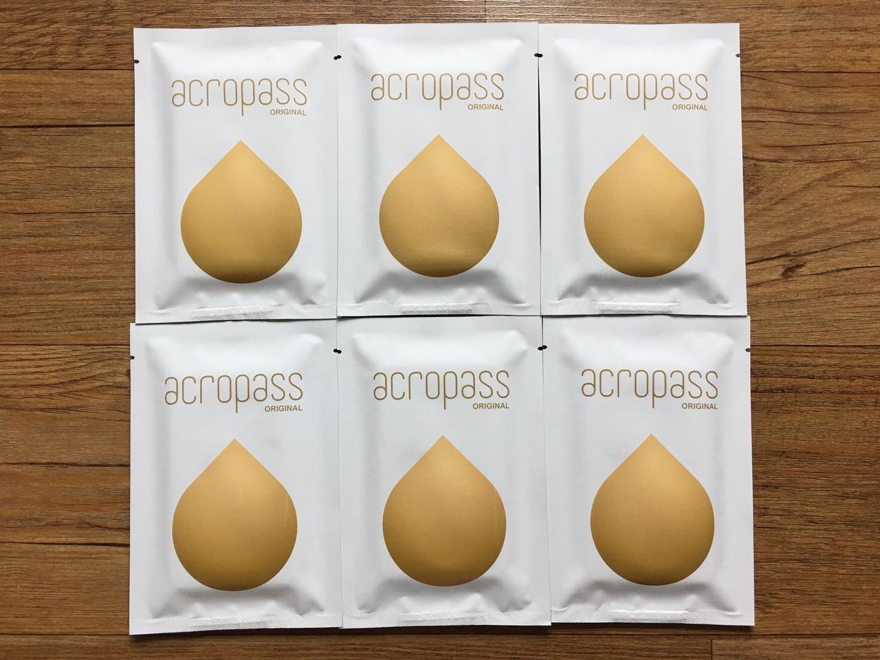 acropass 아크로패스. 얼굴주름 니들패치 6개. 미개봉 새제품들