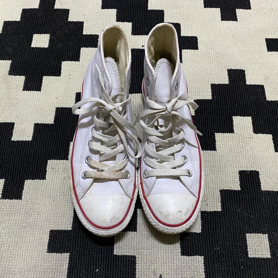 컨버스 가죽 스니커즈 240