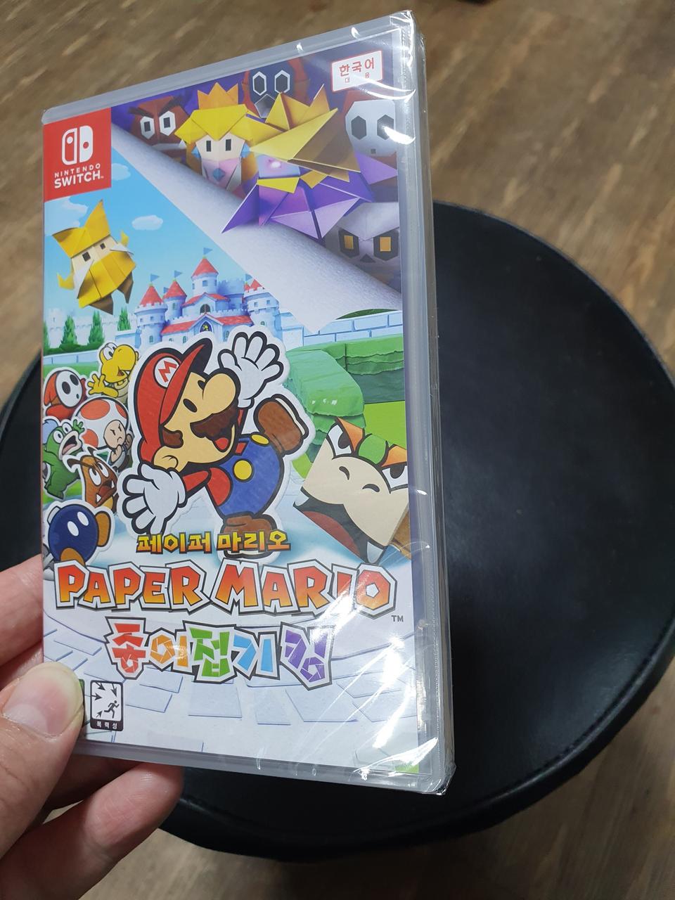 스위치 페이퍼 마리오 종이접기킹 미개봉