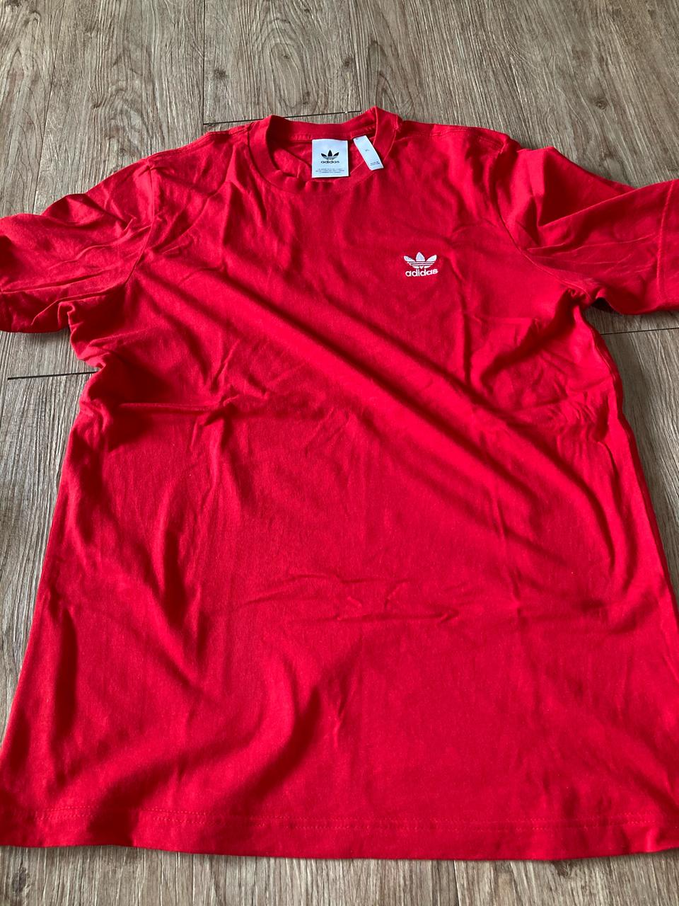 아디다스 반팔티(레드)