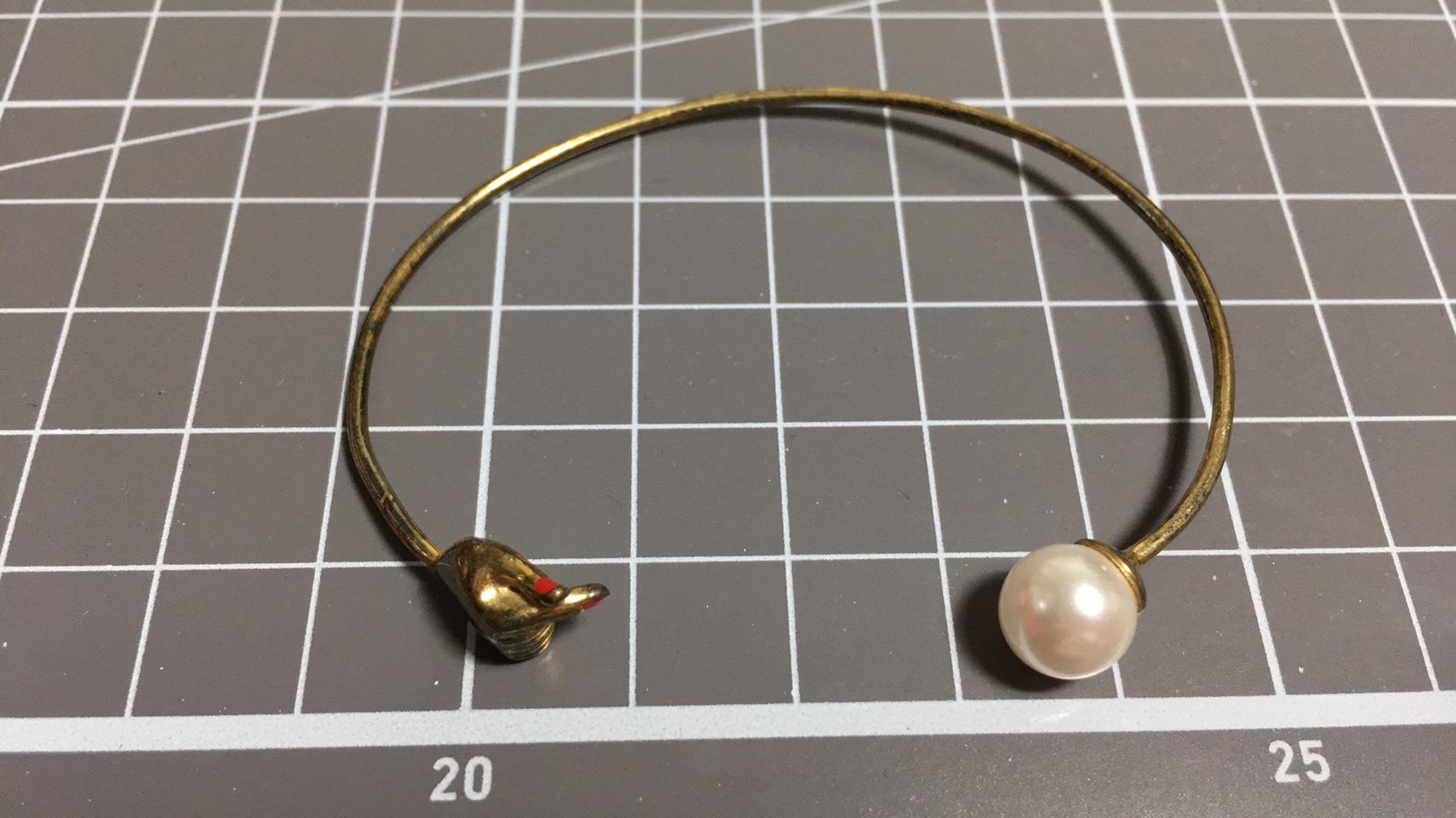 [반값택배무료배송]러브캣 실버 뱅글 팔찌(4g)