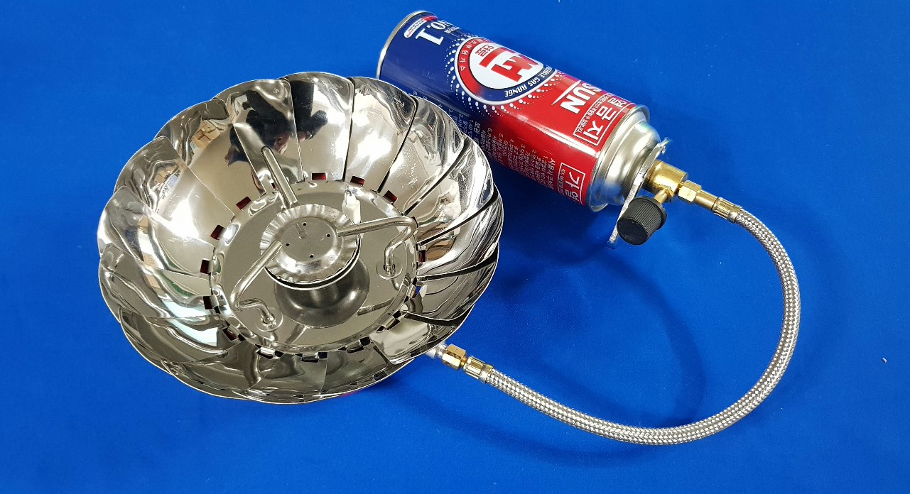 강력 바람막이 호스버너 / 부탄가스버너 - 새상품