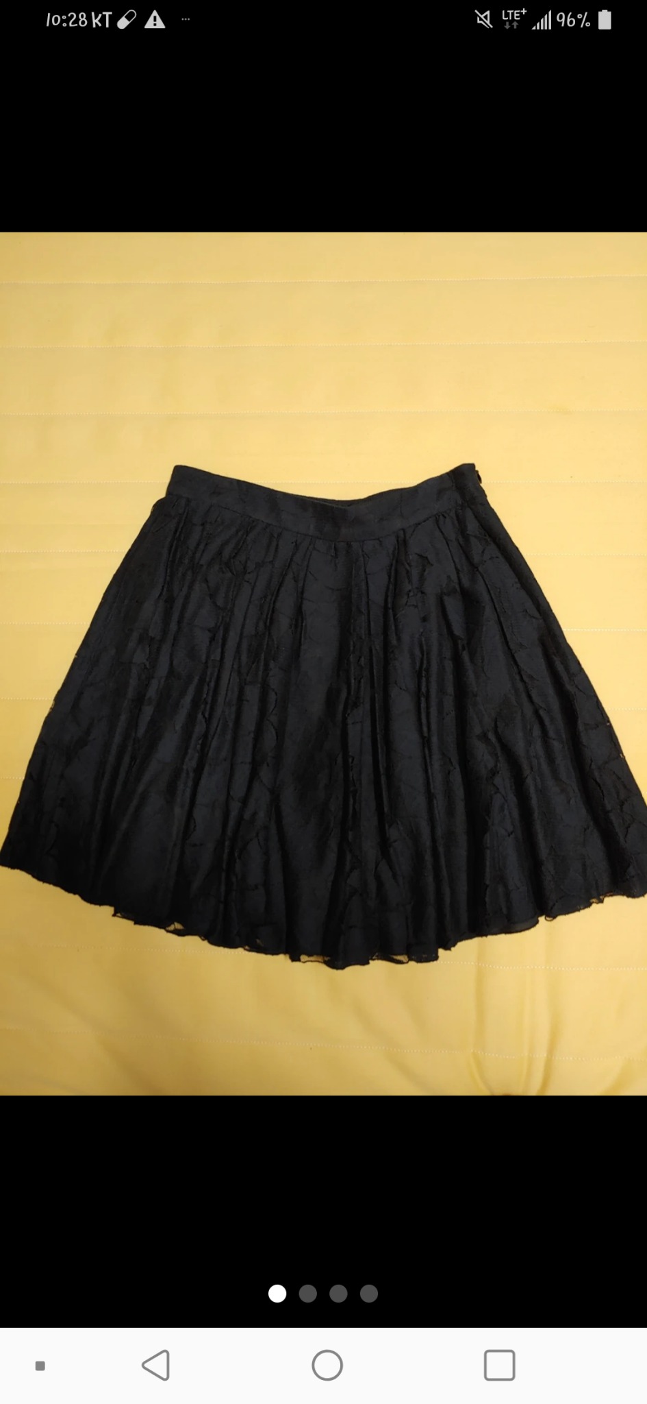 질스튜어트 레이스스커트