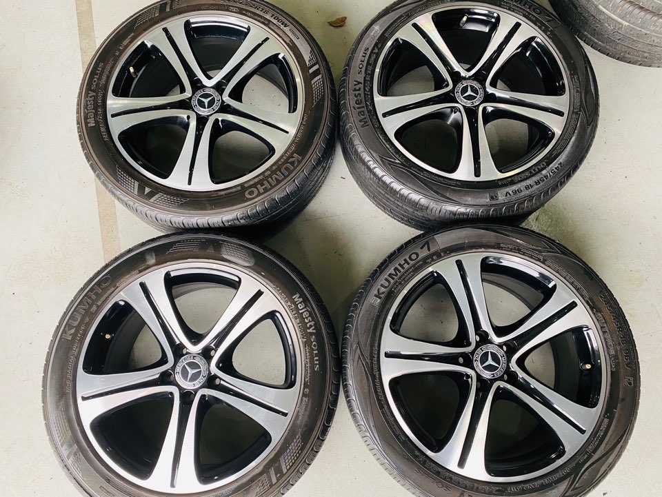 벤츠 E클래스 w213 18인치휠 타이어 세트
