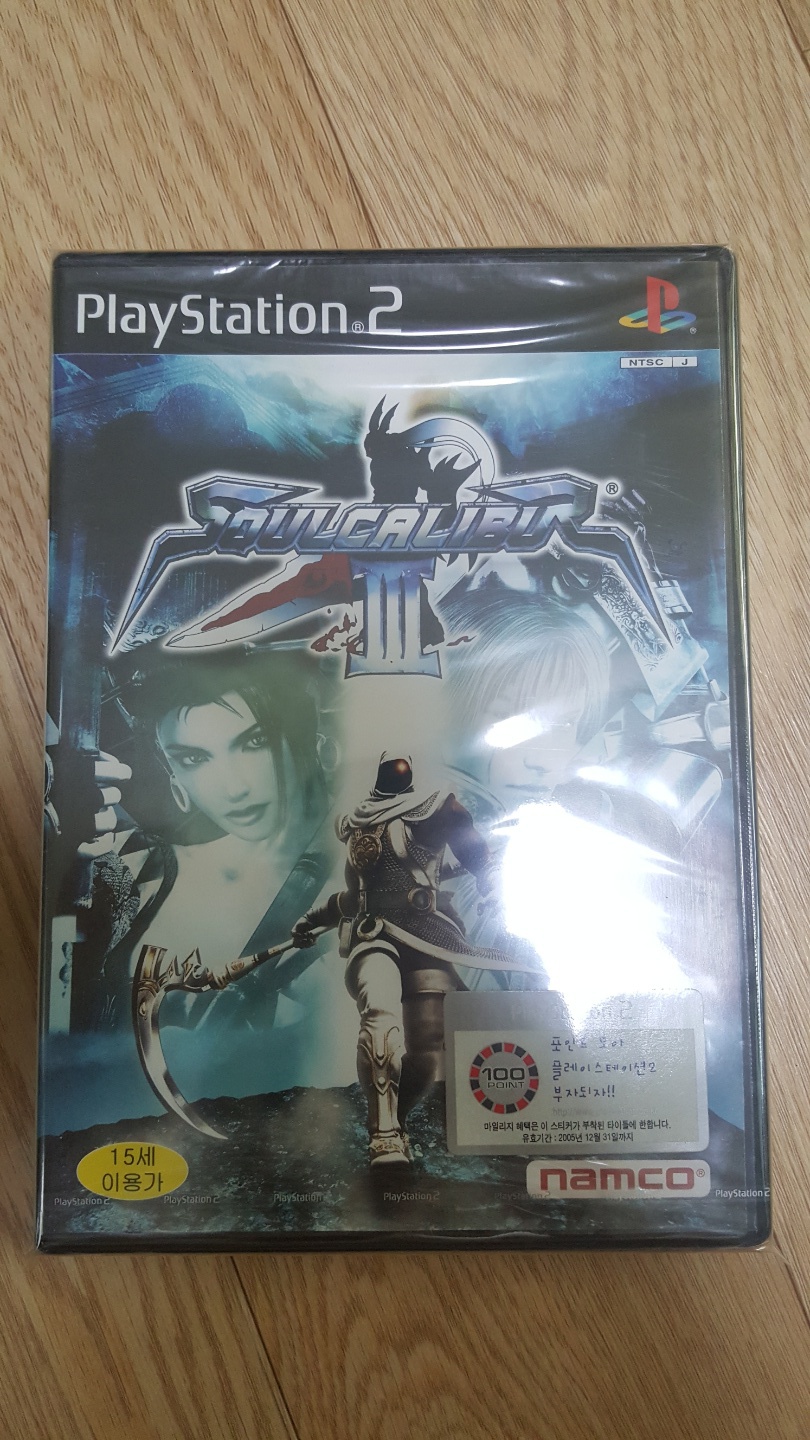 PS2 소울칼리버3 정발 밀봉