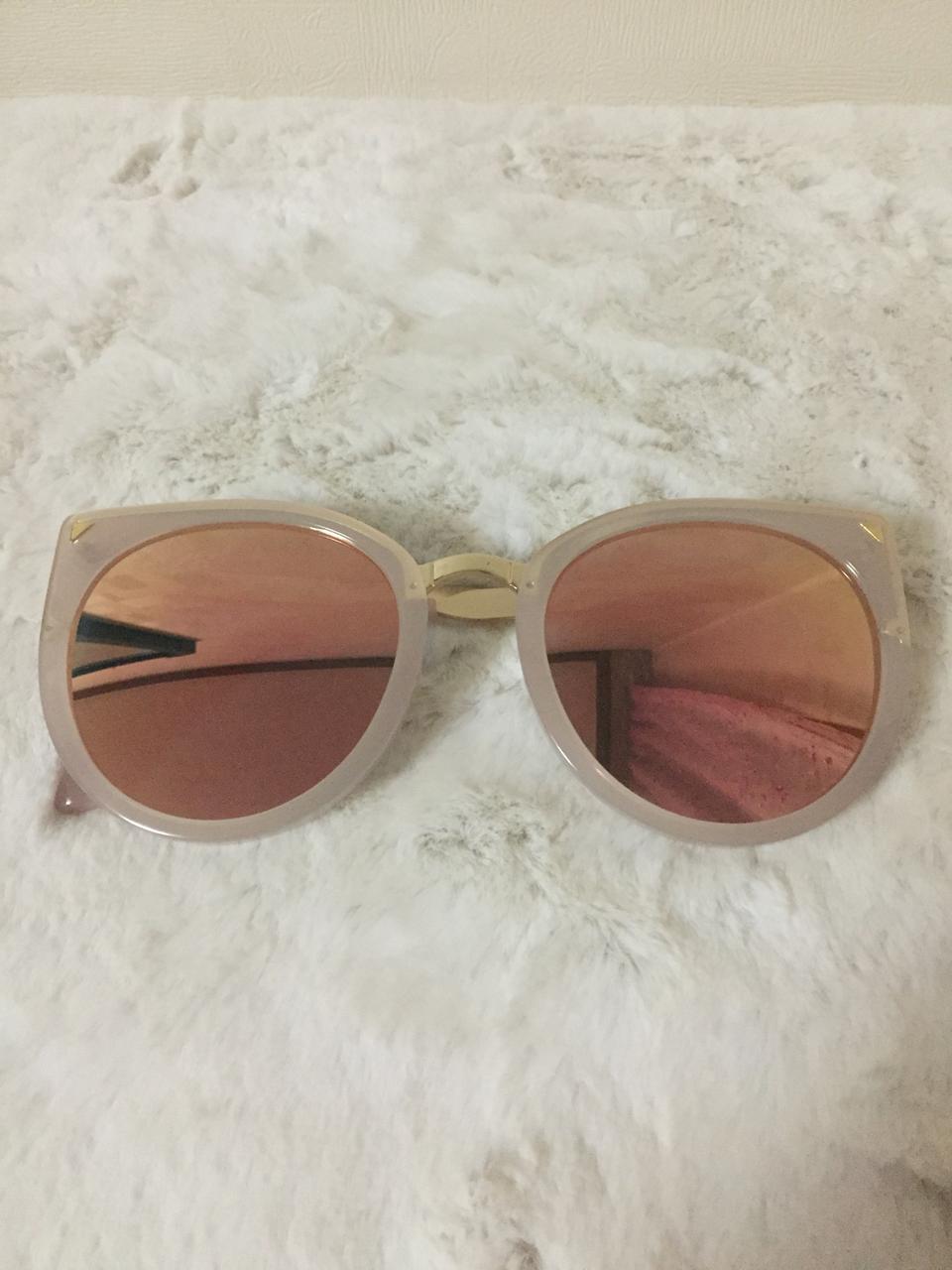 오버사이즈 미러선글라스