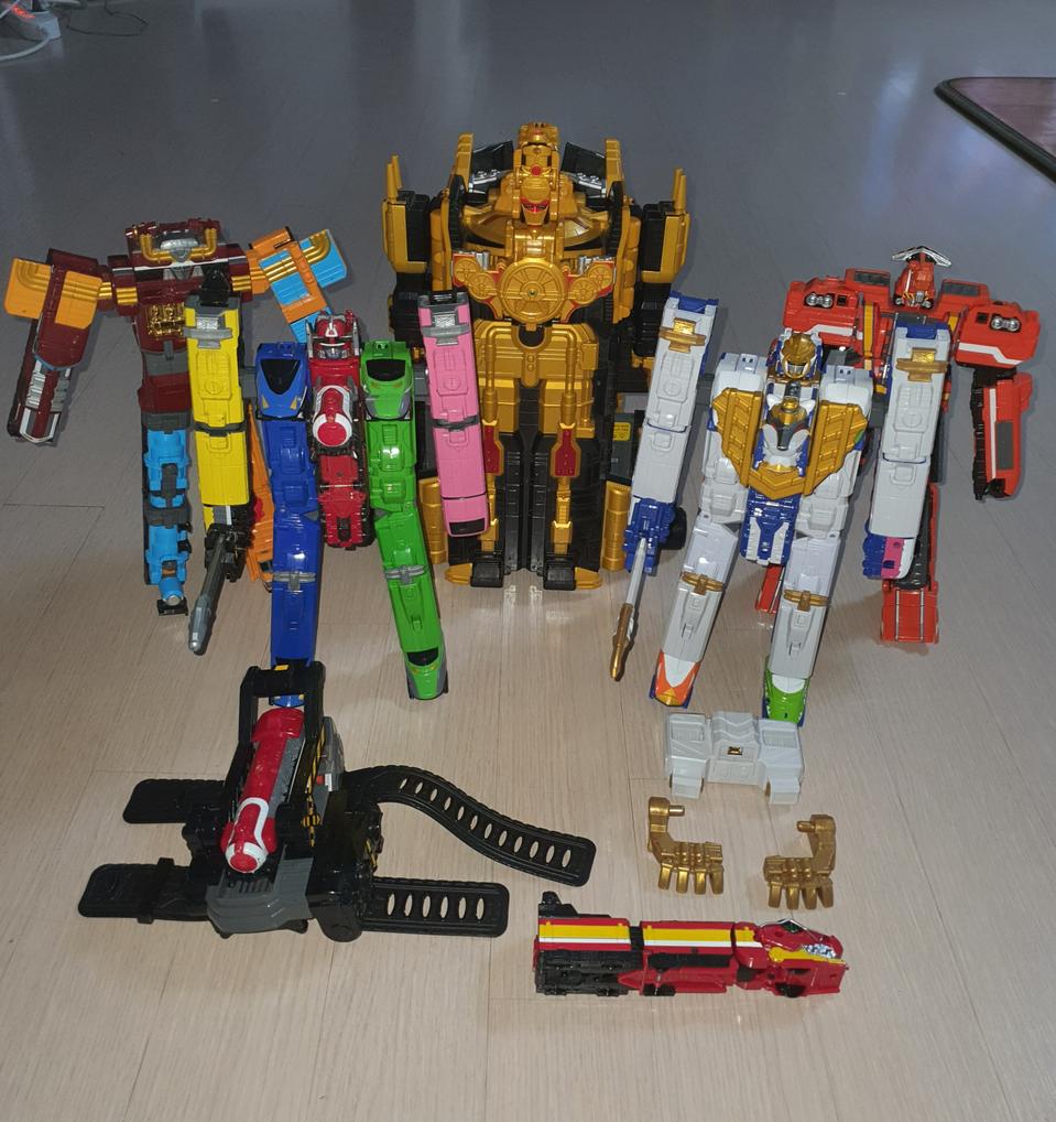 파워레인저 트레인포스 6종