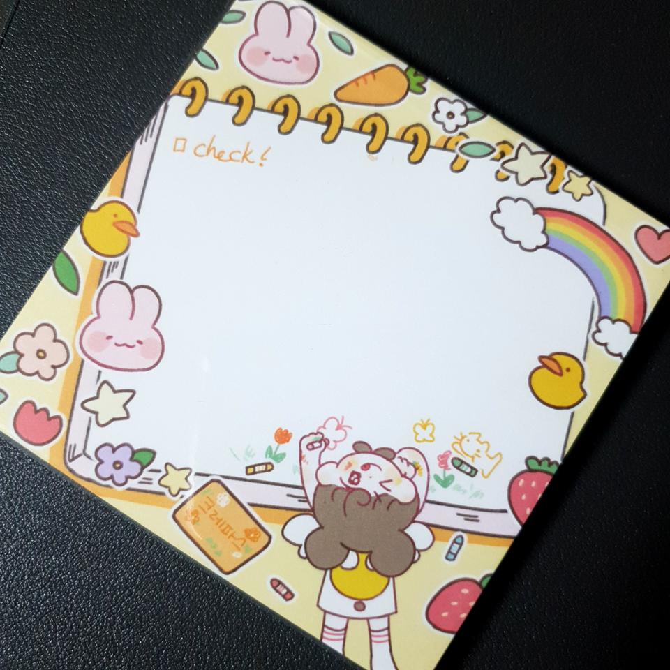 쓱삭슥삭 떡메모지