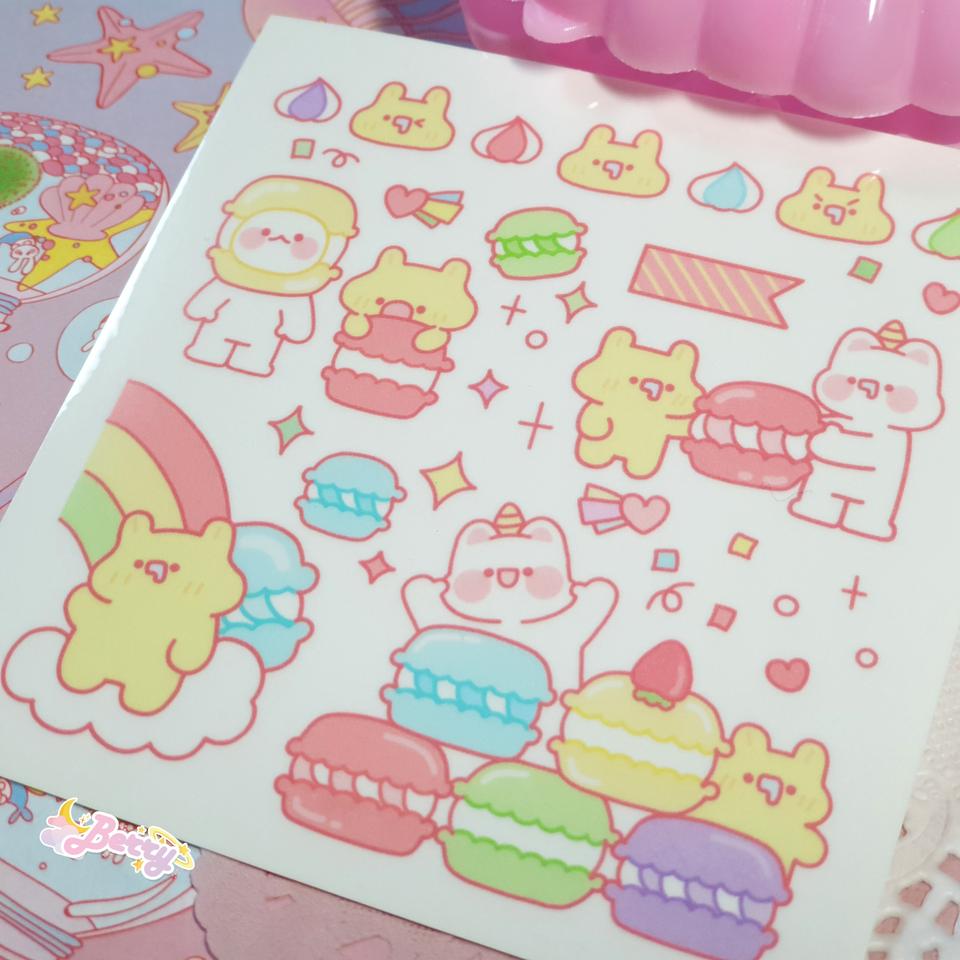 코니와 쮸 마카롱 인스, 떡메