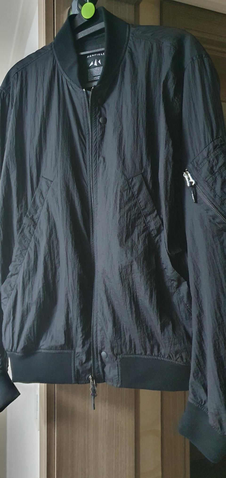 펜필드 바람막이 봄버 야구 점퍼 기능성 자켓